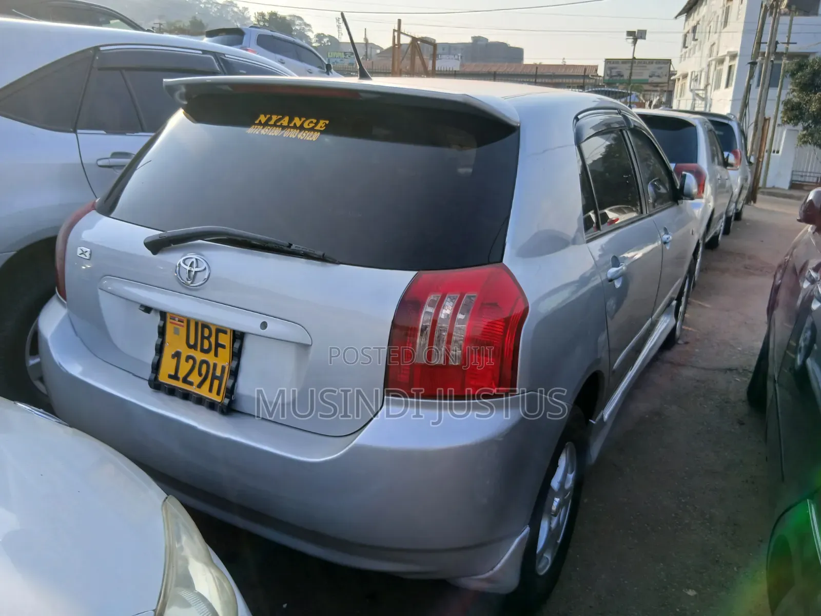 Toyota Allex 2004 Silver
