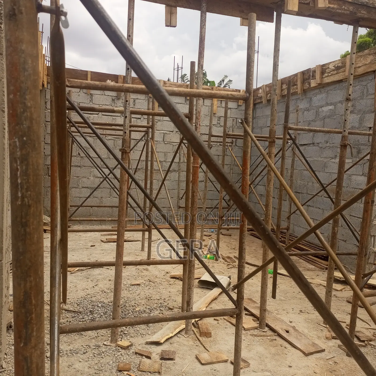 Heavy Duty H Frame Scaffolding For Hire For Slab Support