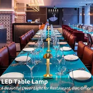 Aerbes Ab-Td26 Rechargeable Cordless Mushroom Led Table Lamp