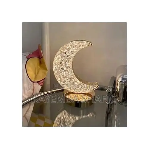 Aerbes Ab-Td37 Rechargeable Led Crystal Moon Table Lamp