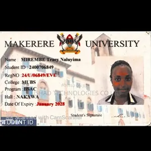 Plastic Id Printing for Makerere University, Mubs, Muk, Kyambogo, Kiu