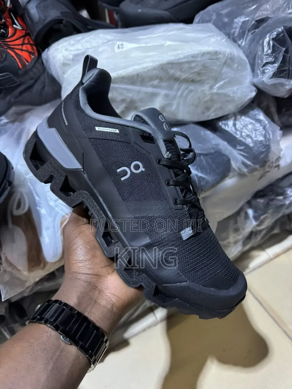 On Running Cloudwander. Black/Eclipse