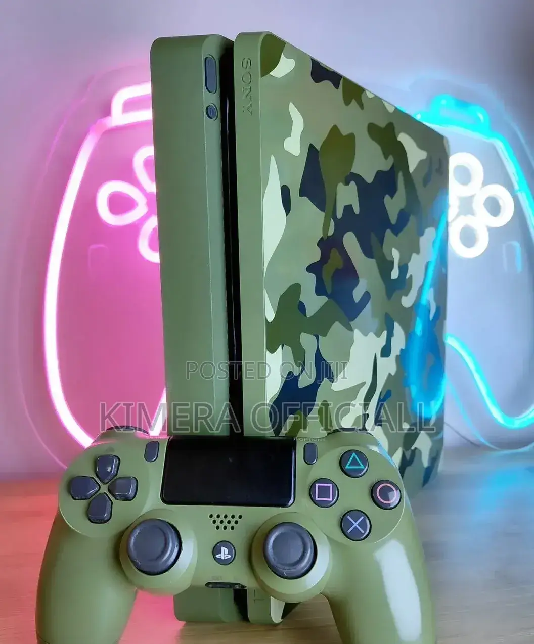 Ps4 Slim Used With Two Controller