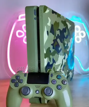 Ps4 Slim Used With Two Controller