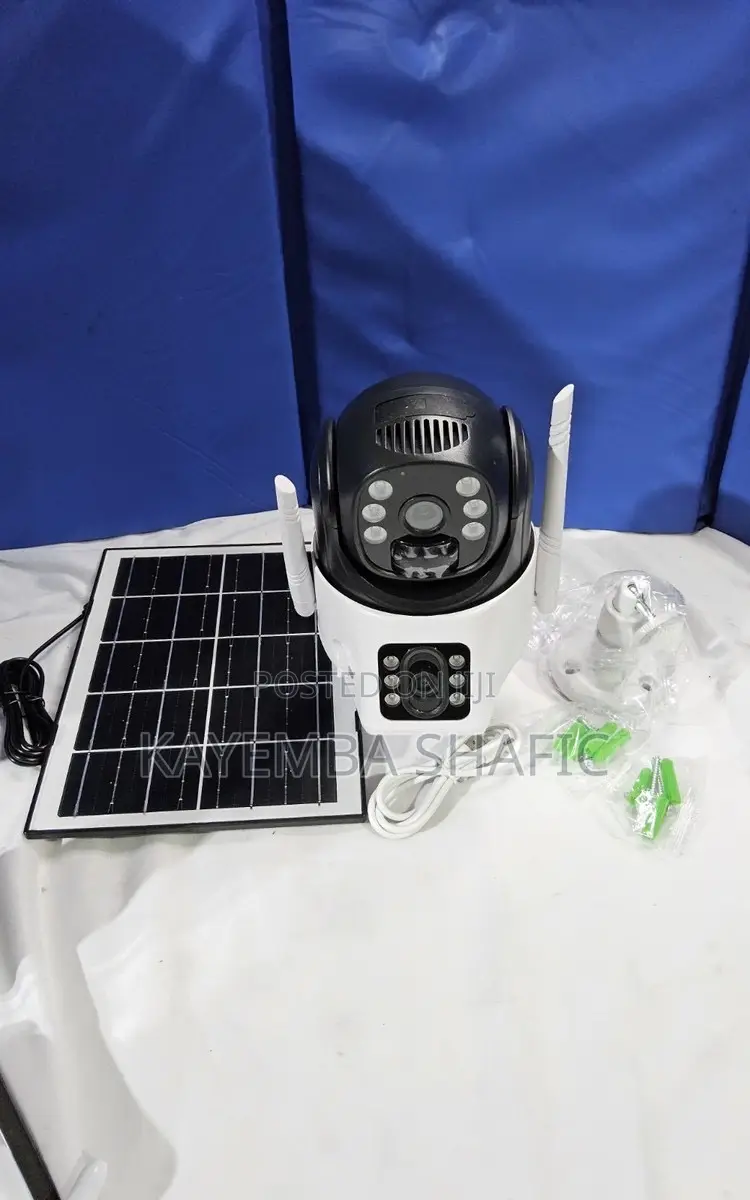 V380 Smart Net Solar Powered Wireless PTZ Outdoor Security Camera