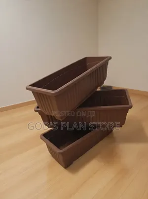 Based Plate Plastic Rectangular Flower Pots Plastic Flower Pots