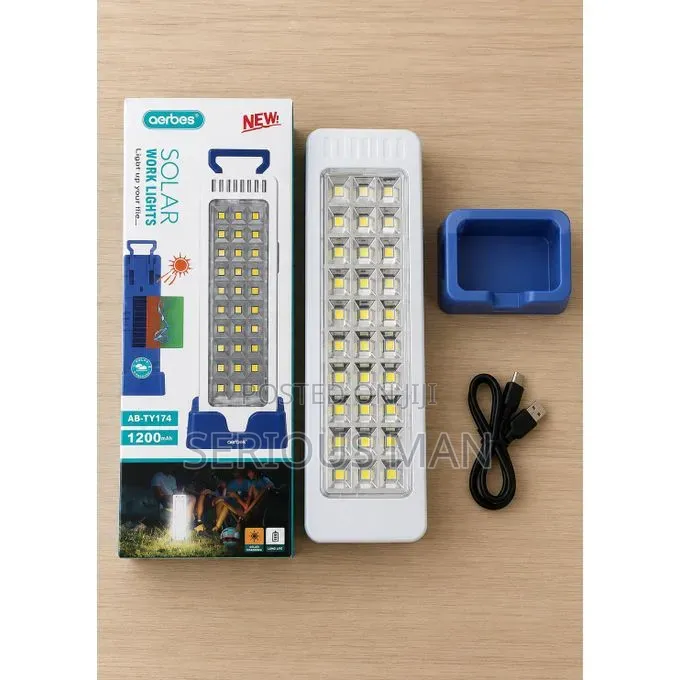 Aerbes Solar Rechargeable Work Light