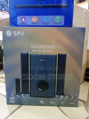 SPJ Soundbar System (Model: Sby-Bl60w04).