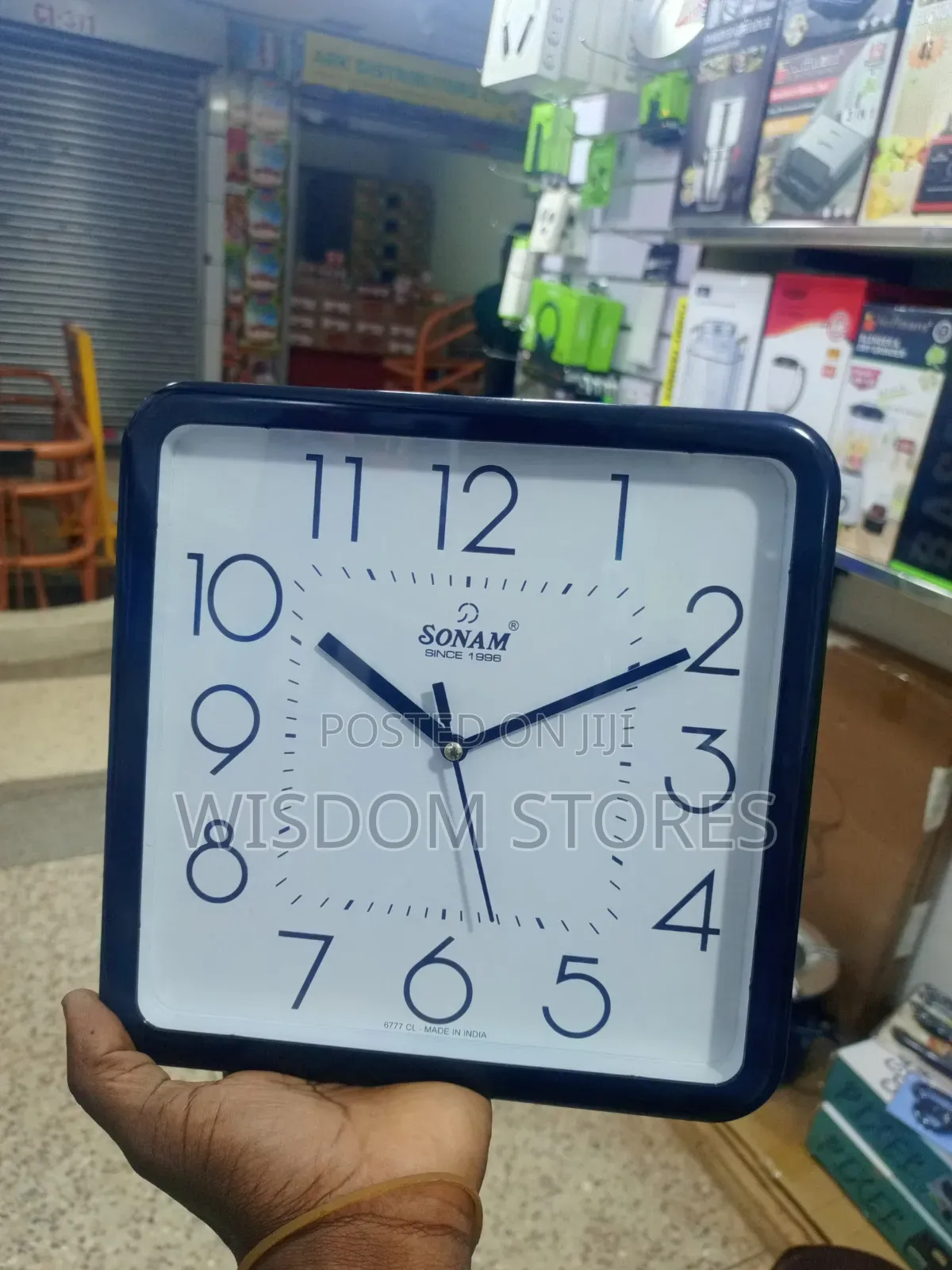 Sonam Quartz Analog Wall Clock 6777