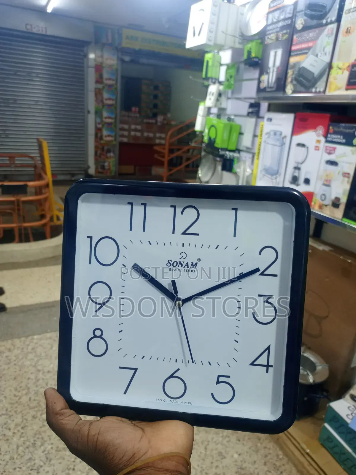 Sonam Quartz Analog Wall Clock 6777