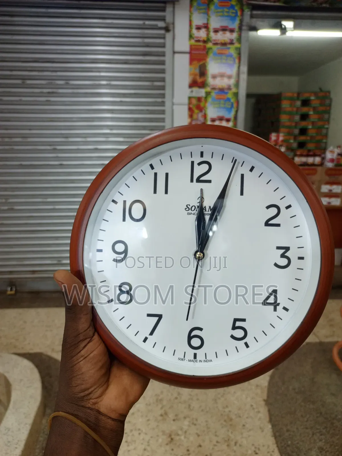Sonam Quartz Analog Wall Clock Mk