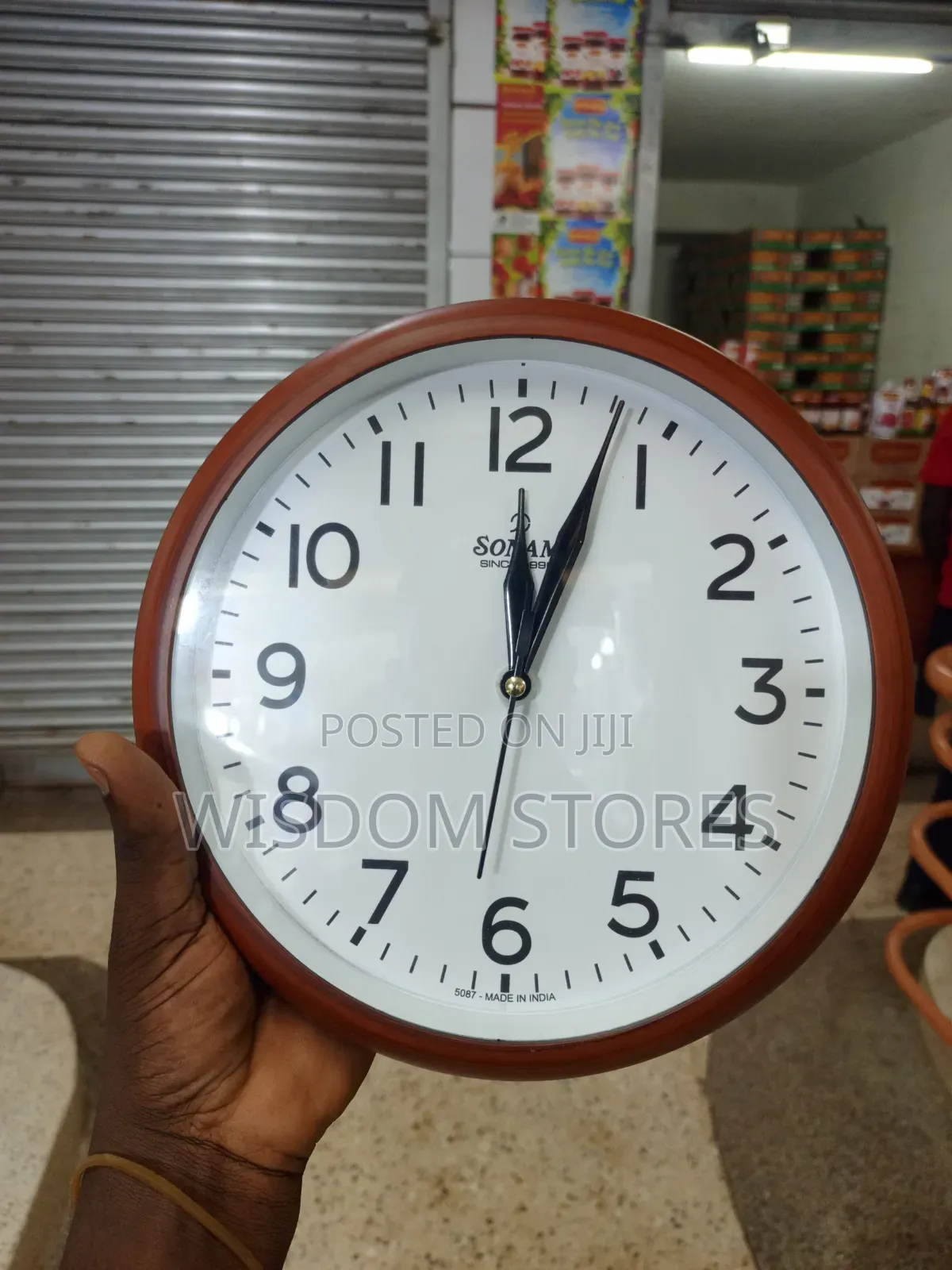 Sonam Quartz Analog Wall Clock Mk