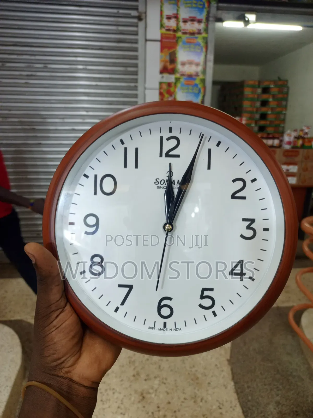 Sonam Quartz Analog Wall Clock Mk