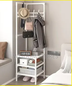 Corner Clothing Rack