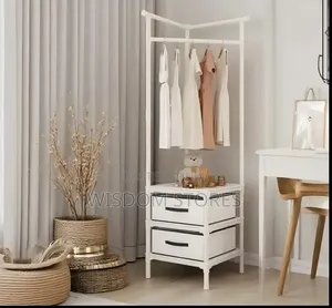 Corner Clothing Rack