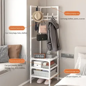 Corner Clothing Rack