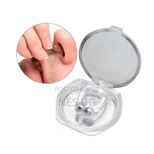 Silicone Magnetic Anti Snore Stop Snoring Nose Clip Sleeping Aid