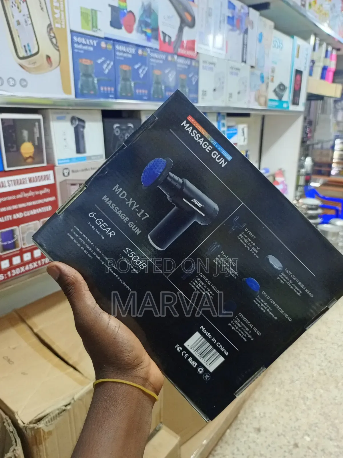MDHL Massage Gun With Hot and Cold Compress