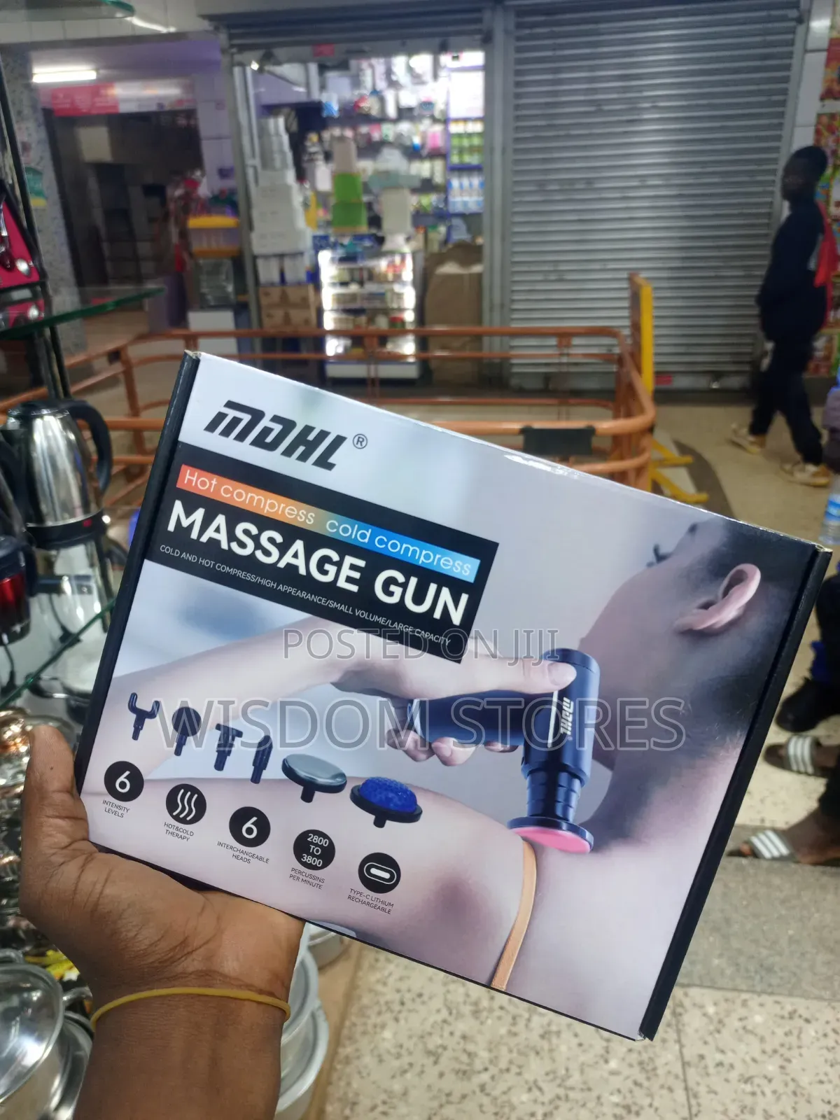 MDHL Hot Cold Therapy Massage Gun