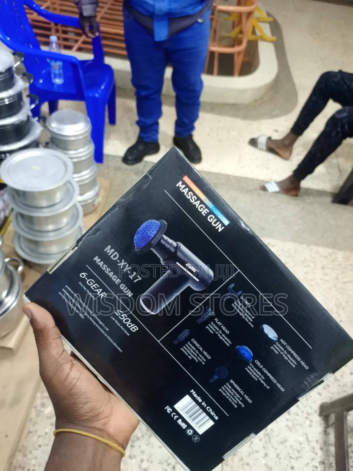 MDHL Hot Cold Therapy Massage Gun