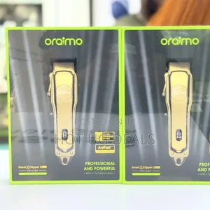 Oraimo Smart Clipper 2 Professional Hair Clipper Rechargeable - Gold