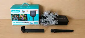 Aerbes Ab-Ty148-1 Solar Flower String Lights Multi-Colour Garden Decor