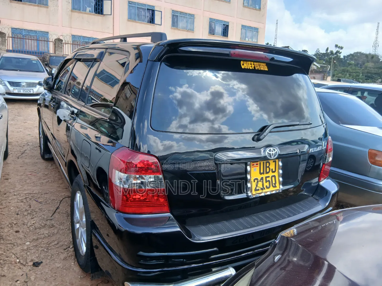Toyota Kluger 2006 Black
