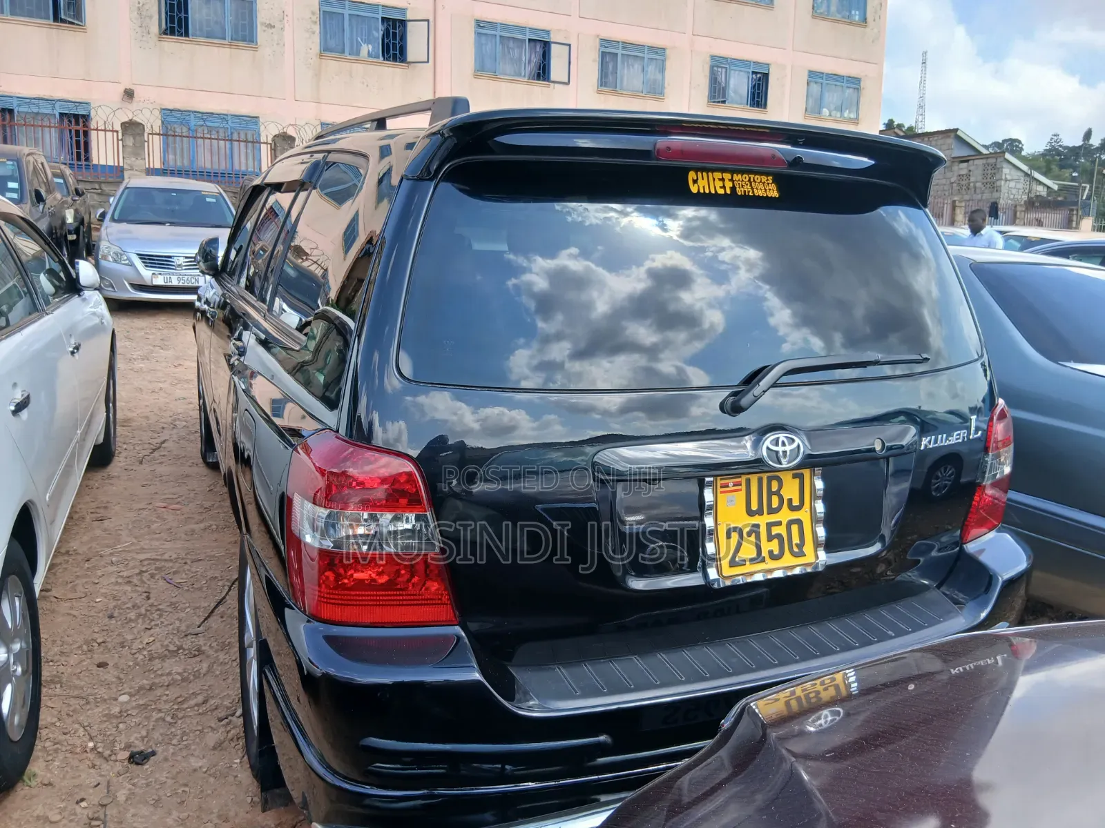Toyota Kluger 2006 Black