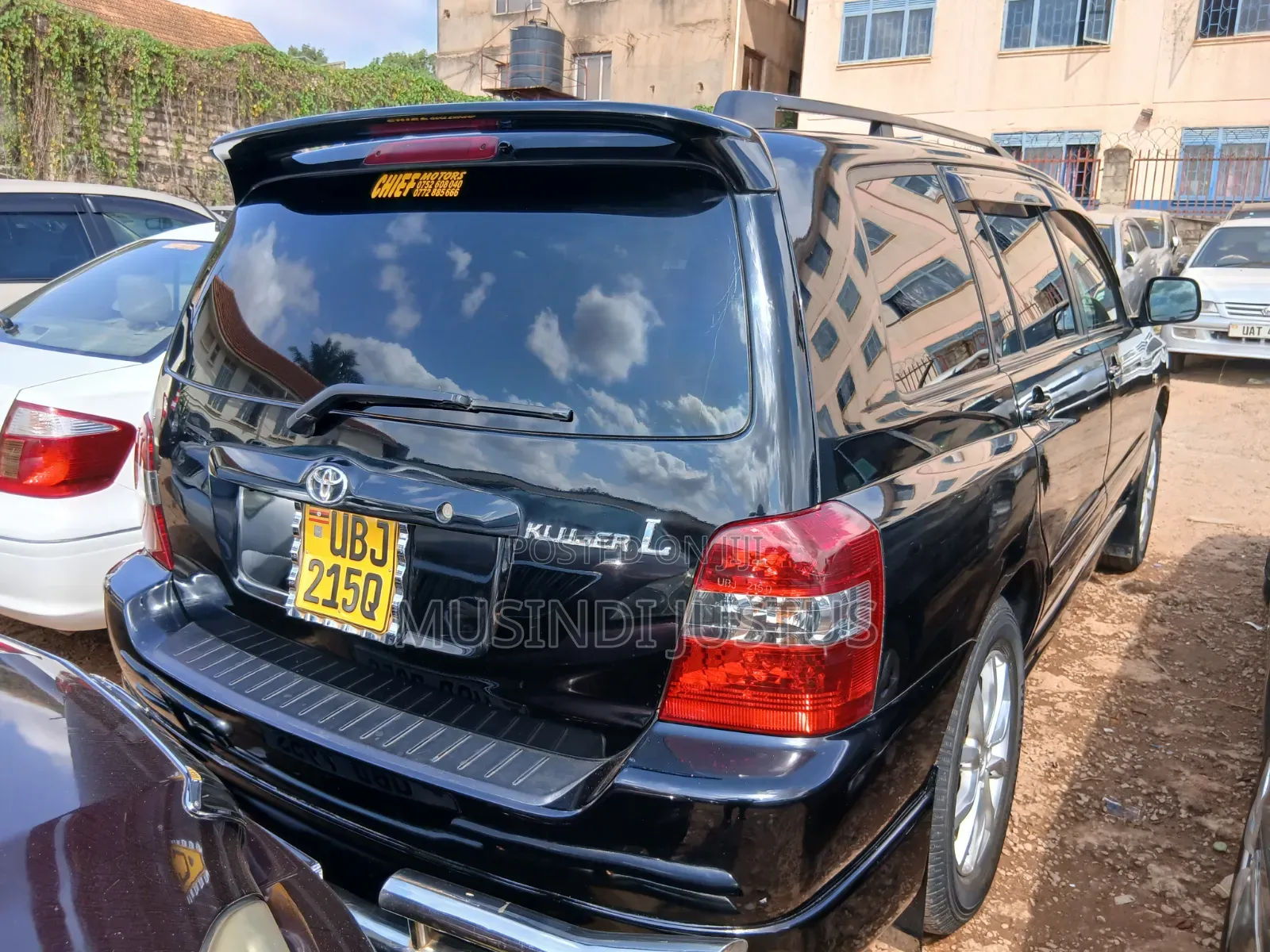 Toyota Kluger 2006 Black