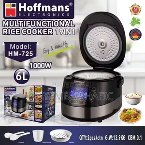 Hoffmans 19-in-1 Multifunctional Digital Smart Rice Cooker 6l (Hm-725)