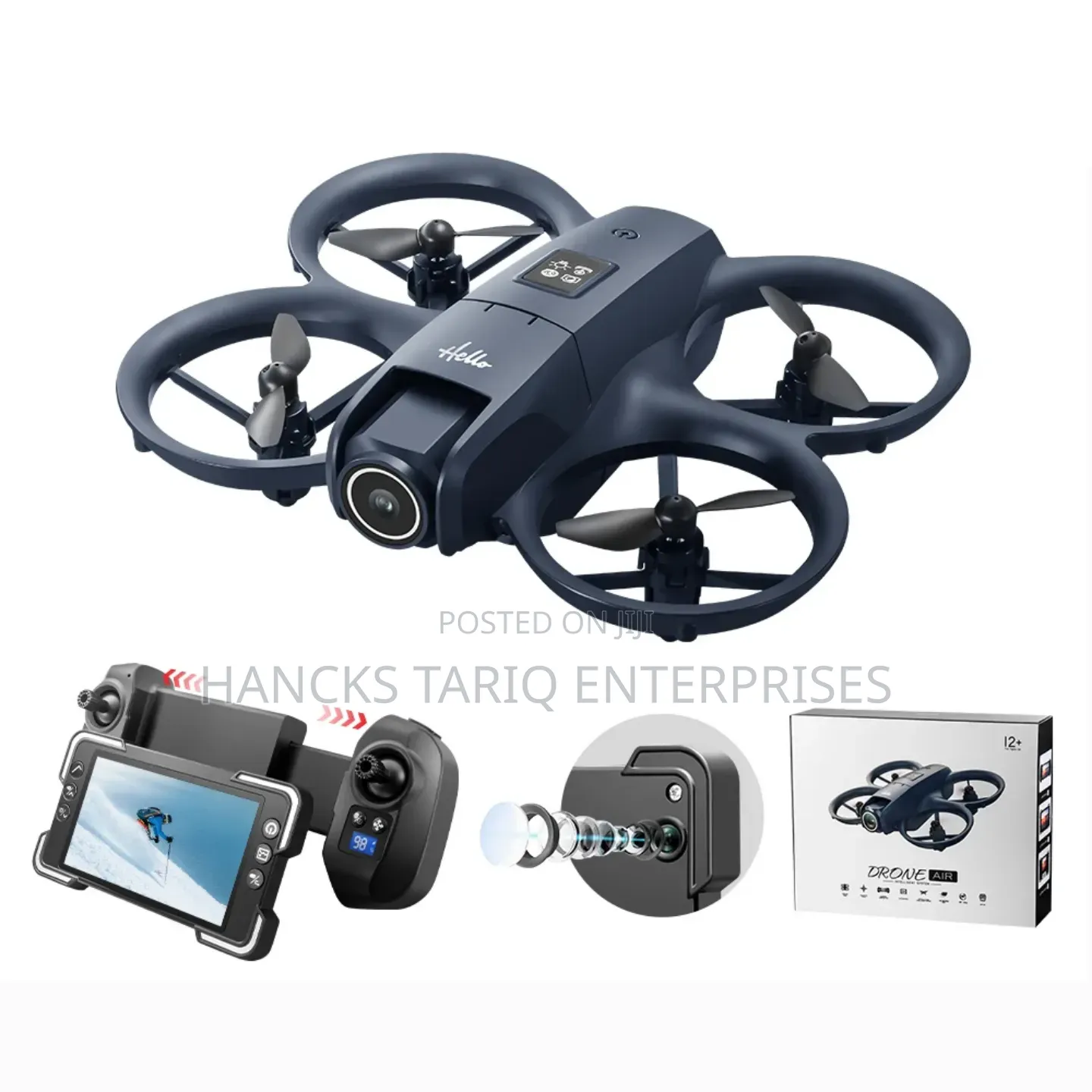 Mini Camera Drone – Ready-to-Fly Set With Live-View Remote