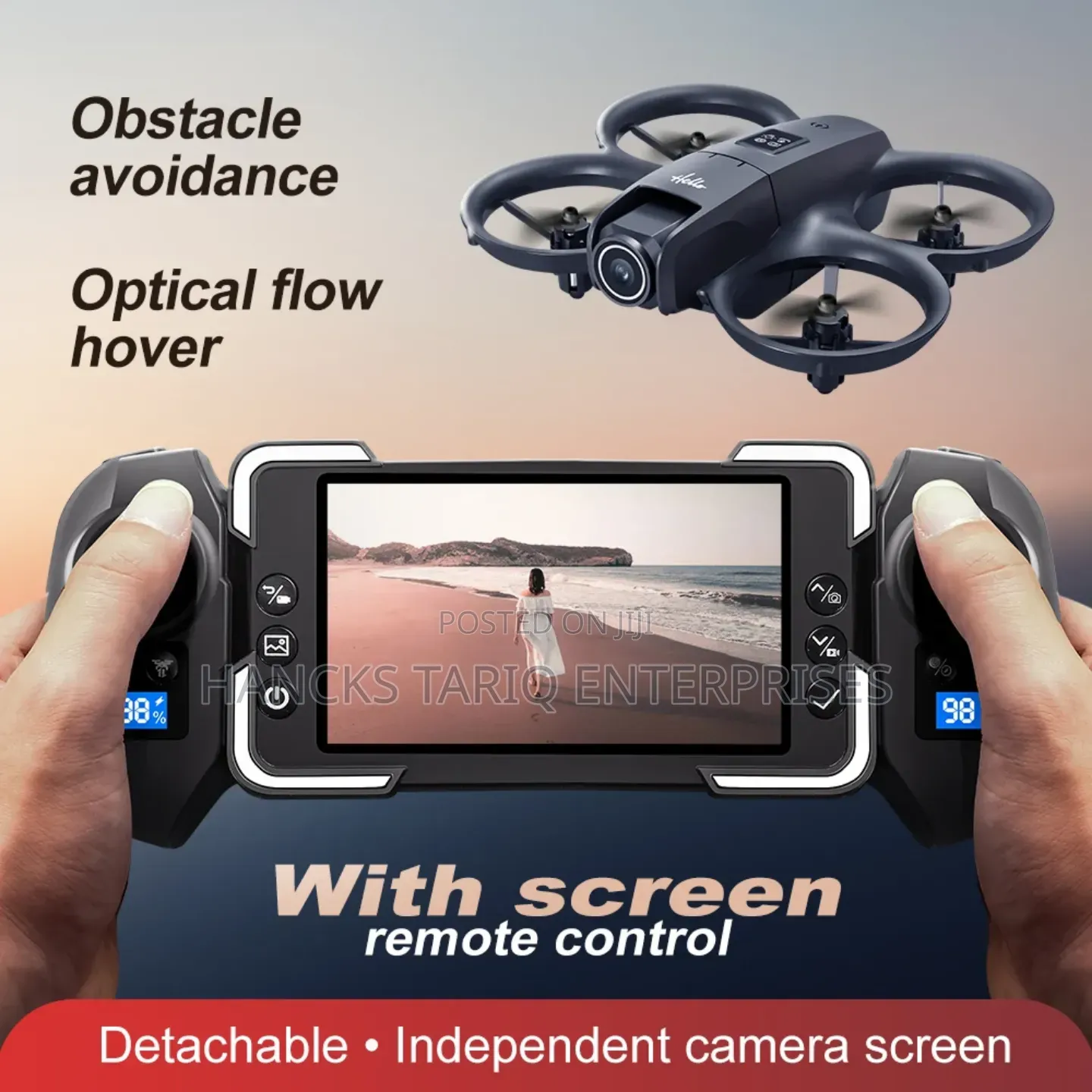 Mini Camera Drone – Ready-to-Fly Set With Live-View Remote