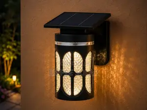Solar Garden Wall Lights 4 Designs Outdoor Waterproof Fence Lamps