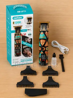 Professional Rechargeable Hair Clipper Aerbes Ab-Lf71