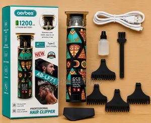 Professional Rechargeable Hair Clipper Aerbes Ab-Lf71
