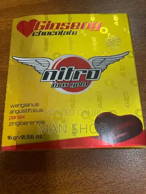 Nitro Ginseng Chocolate for Men. 1 Piece