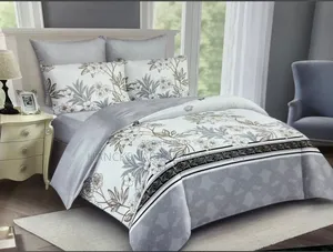 Modern Geometric Heart Bedding Se