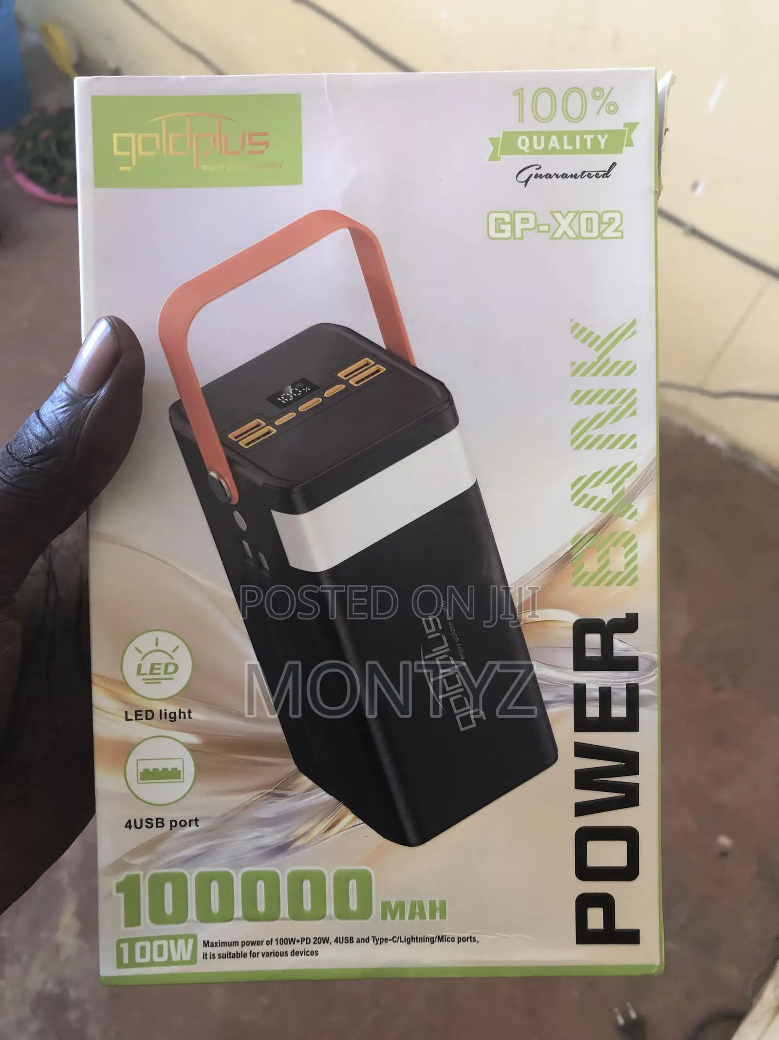 Goldplus 100000mah Powerbank