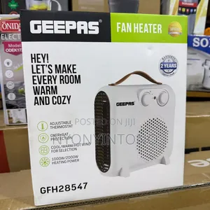 Geepas 2 In1 Fan and Room Heater