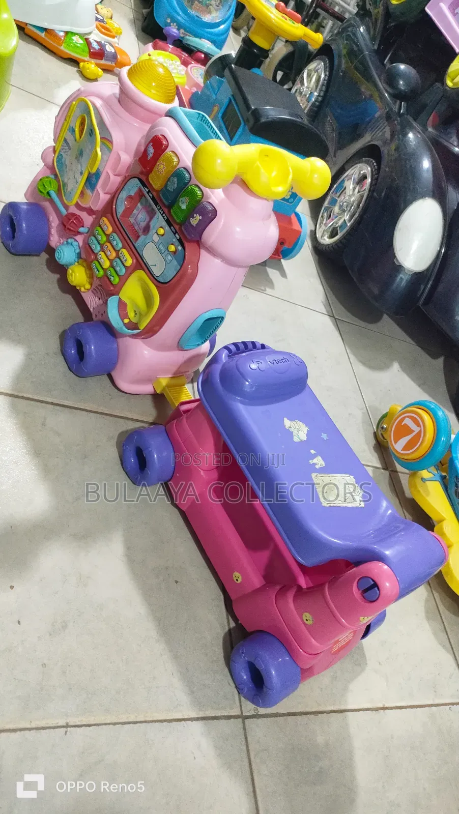 Uk Used Vtech Sit-to-Stand Ultimate Alphabet Toy Train.