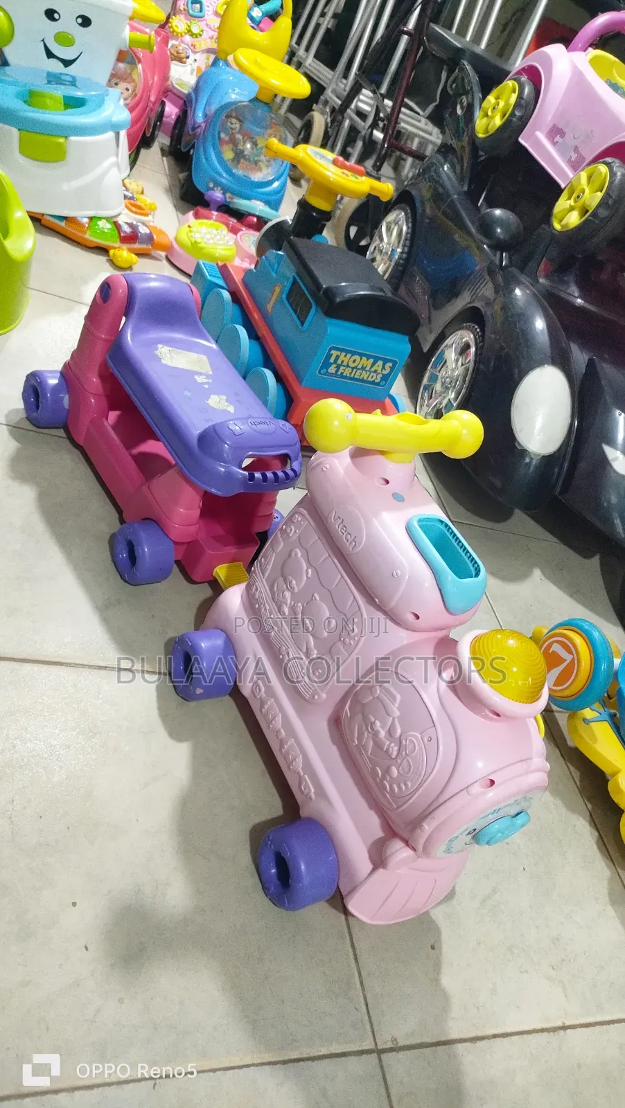 Uk Used Vtech Sit-to-Stand Ultimate Alphabet Toy Train.