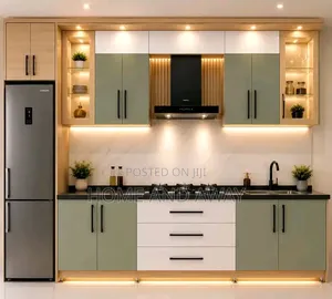 Smart Mini Parallel Kitchen Cabinets in Any Colour From 5,800,000/-