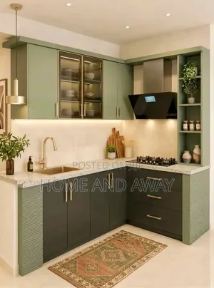 Mini Corner Bridget Kitchen Cabinets in Any Colour From 6,000,000/-