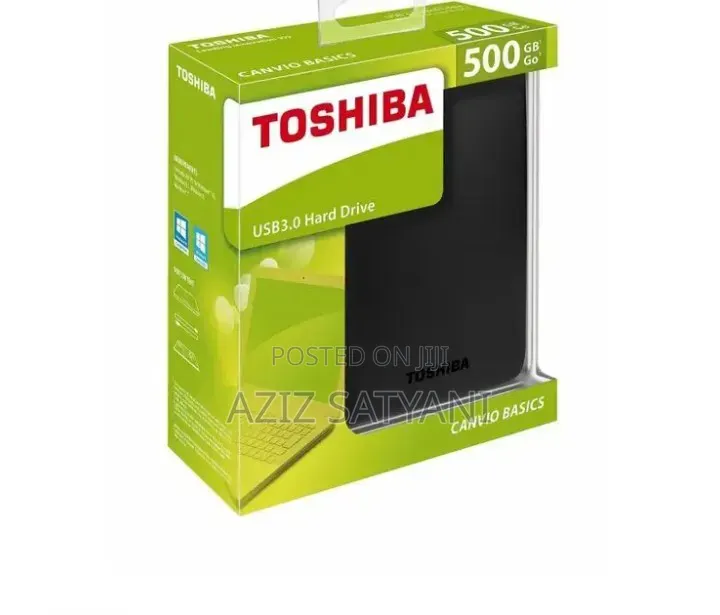 500gb External Hard Drive Toshiba