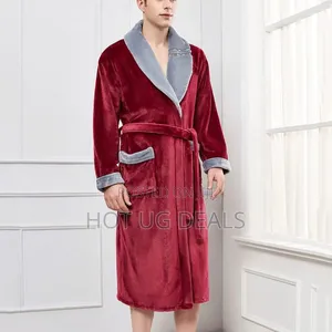 Cotton Bathrobes - Maroon
