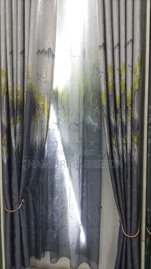 Mountain Grey Curtains and Nets