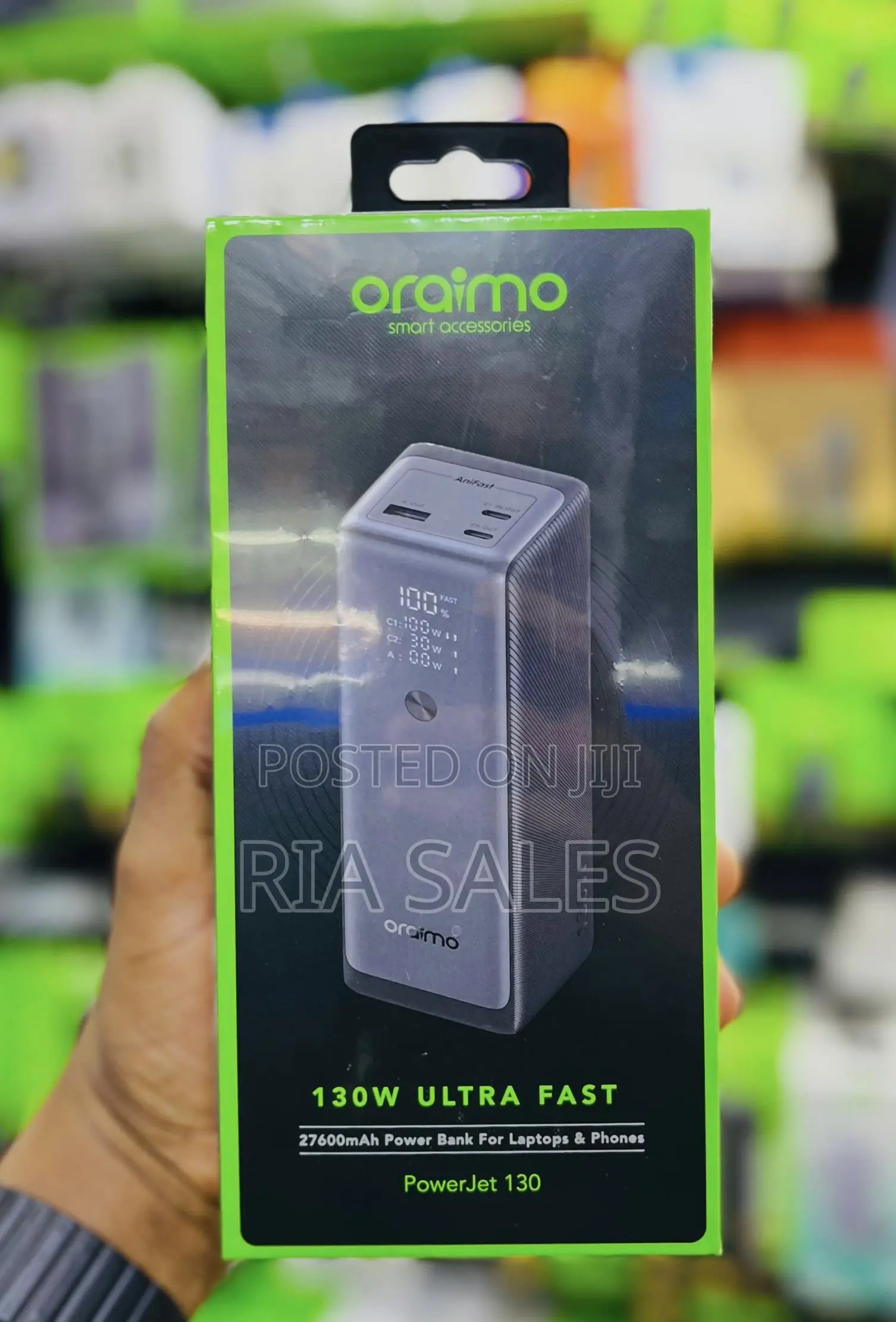 Oraimo Powerjet 130 – 27,600mah