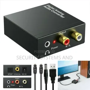 Digital to Analogue Audio Converter (Optical to Banana