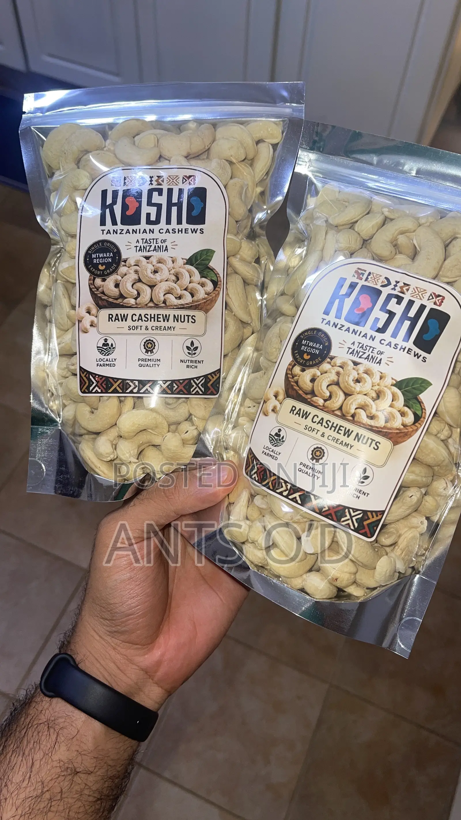 1kg Tanzanian Cashew Nuts (Premium)