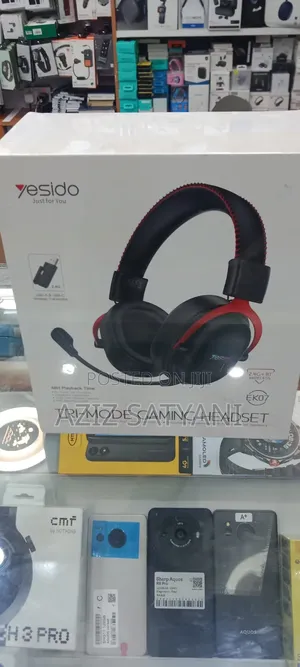 Yesido Tri Mode Wireless Gaming Headphone High Def Play Game Champion